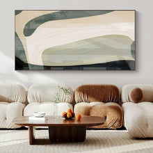 Load image into Gallery viewer, Flowing - Shaped Abstract Acrylic Art, Suited for Contemporary Dance Studio & Artistic Living Space LargeART1061