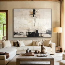 Load image into Gallery viewer, Neutral - Toned Abstraction for Spa Retreat & Calming Bedroom LargeART0838