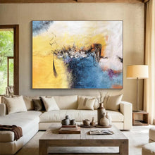 Load image into Gallery viewer, Vibrant Color Fusion Abstract Acrylic painting DLZ156
