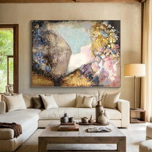 Load image into Gallery viewer, Large - Scale Floral Lady Silhouette Acrylic Art for Boudoir & Garden Café LargeART0418