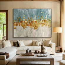 Load image into Gallery viewer, Cityscape Abstract - Urban Living Room Art LargeART1592