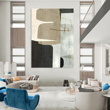 Load image into Gallery viewer, Soft Green Abstract Art, Suited for Nature - Inspired Bedroom & Calm Study LargeART2319