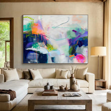 Load image into Gallery viewer, Whimsical Abstract Canvas Painting DKH496