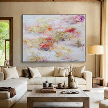 Load image into Gallery viewer, Colorful Abstract Clouds - Cheerful Bedroom Art LargeART1582