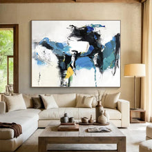 Load image into Gallery viewer, Custom Large Bold Color Abstract - Great for Art Gallery & Vibrant Retail Space LargeART0781