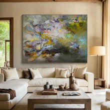 Load image into Gallery viewer, Colorful Abstract Landscape Painting on Canvas - “Whimsical Wilderness” DKH658
