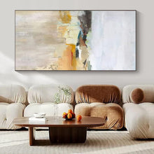 Load image into Gallery viewer, Minimalist Landscape Abstract Art for Scandinavian - style Home & Calm Study Room LargeART0927