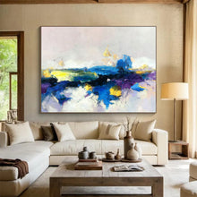 Load image into Gallery viewer, Colorful Abstract Landscape Abstract Painting on Canvas DKH531