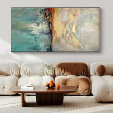 Load image into Gallery viewer, Abstract Landscape Sunset Painting, Suited for Beach House Living Room & Relaxing Spa LargeART1422