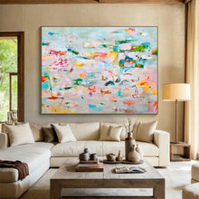 Load image into Gallery viewer, Light - Filled Abstract Doodle Painting for Trendy Teen Hangout & Creative Coworking DKH036