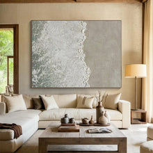 Load image into Gallery viewer, Textured Coastal Abstract Art – Ideal for Beach House Bedroom & Spa - Like Bathroom LargeART0678