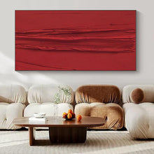 Load image into Gallery viewer, Red Textured Veins Acrylic Art, Suited for Modern Art Gallery & Bold Dining Room LargeART1071