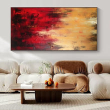 Load image into Gallery viewer, Fiery Abstract Abyss Acrylic Art, Great for Game Room & Bold Entryway LargeART1027