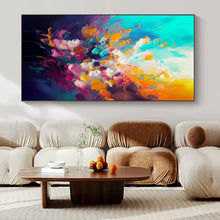 Load image into Gallery viewer, Vibrant Color Burst Art for Creative Studio & Party - Themed Lounge LargeART0918