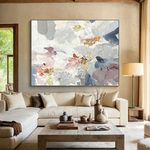 Load image into Gallery viewer, Expressive Abstract Flower Painting On Canvas DKH404