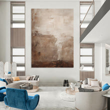 Load image into Gallery viewer, “Soft Neutral Abstract” - Subtle Textured Art on Canvas DKH1470