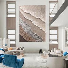 Load image into Gallery viewer, “Lace - Like Textured Abstract” Abstract Painting on Canvas, Elegant Home Accent DKH988
