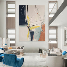 Load image into Gallery viewer, Minimalist Motion - Simple Line Abstract Acrylic, Suitable for Scandinavian - Style Offices and Minimalist Bedrooms DTP037