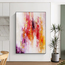 Load image into Gallery viewer, Hand-Painted Personalized Abstract Painting for Dining Room & Hotel Meeting Rooms