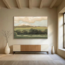 Load image into Gallery viewer, Pastoral Landscape Abstract Painting On Canvas DKH425