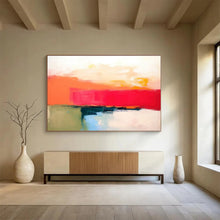 Load image into Gallery viewer, Bold Color Block Landscape Abstract acrylic painting DLZ056