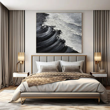 Load image into Gallery viewer, Custom Hand-Painted Abstract Canvas for Bar & Hotel Reception Areas