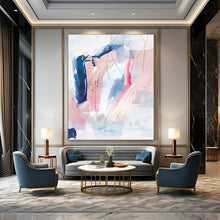 Load image into Gallery viewer, Soft Color - Blend Abstract Art, Fit for Feminine Boutique & Romantic Bedroom LargeART2311