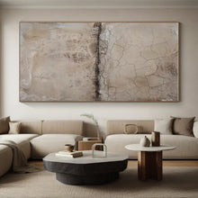 Load image into Gallery viewer, Cracked Earth Texture Art - Ideal for Eco - conscious Office & Rustic Art Gallery LargeART0703