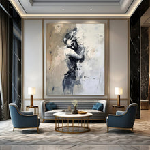 Load image into Gallery viewer, Abstract Solitary Figure Art, Suited for Contemplative Study & Modern Gallery LargeART1832