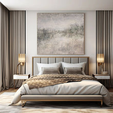 Load image into Gallery viewer, Gray Textured Landscape Abstract Art for Industrial - style Hotel Room & Art - focused Loft LargeART0959