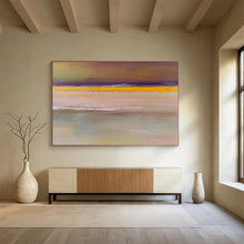 Load image into Gallery viewer, Minimalist Abstract Horizon Painting On Canvas DKH373