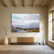 Load image into Gallery viewer, Colorful Abstract Landscape Painting On Canvas DKH442