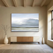 Load image into Gallery viewer, Light - Hued Landscape Abstract Painting On Canvas DKH360