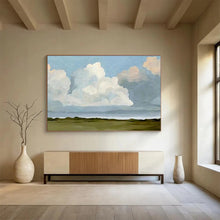 Load image into Gallery viewer, Serene Abstract Landscape Painting On Canvas DKH405