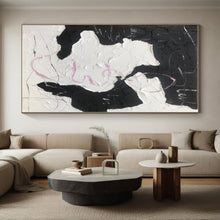 Load image into Gallery viewer, Large - Format Textured Abstract Art for Modern Gallery Wall & Avant - Garde Bedroom LargeART0480