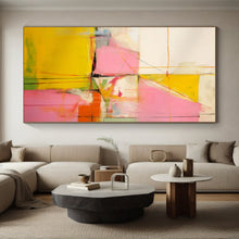 Load image into Gallery viewer, Colorful Geometric Abstraction Art for Creative Studio & Vibrant Living Room LargeART0873