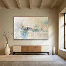 Load image into Gallery viewer, Soft Tones Abstract Painting for Serene Bedroom & Minimalist Boutique DKH290