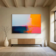 Load image into Gallery viewer, Neon - Colored Abstract Canvas Painting DKH491