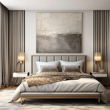 Load image into Gallery viewer, Gray Tone Abstract Painting, Ideal for Industrial - Chic Loft & Thoughtful Study LargeART1331