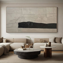 Load image into Gallery viewer, Substantial Geometric Line Abstract Acrylic for Contemporary Hallway LargeART0269