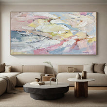 Load image into Gallery viewer, Large - Scale Abstract Acrylic Painting, Perfect for Living Room & Office Decor LargeART0364