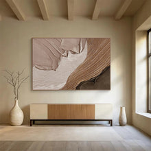 Load image into Gallery viewer, Textured Earth - Tone Abstract Painting DKH467
