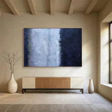 Load image into Gallery viewer, Blue Gradient Abstract - Serene Bedroom Art LargeART1591