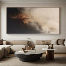 Load image into Gallery viewer, Oversized Misty Abstract Landscape Art for Living Room & Artistic Bedroom LargeART0521