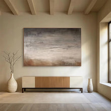 Load image into Gallery viewer, Textured Gray - Toned Abstract Painting for Industrial Loft & Minimalist Gallery DKH327