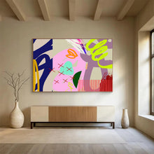 Load image into Gallery viewer, Neon - Hued Abstract Painting for Trendy Nightclub & Modern Art Pop - up DKH200