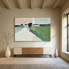 Load image into Gallery viewer, Minimalist Landscape Abstract - Calm Living Room Art LargeART1541
