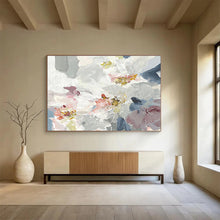 Load image into Gallery viewer, Expressive Abstract Flower Painting On Canvas DKH404