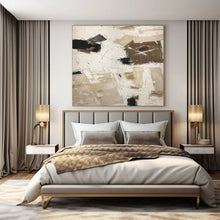 Load image into Gallery viewer, Neutral - Toned Geometric Abstract Acrylic Art, Perfect for Living Room & Office Decor LargeART0974
