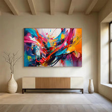 Load image into Gallery viewer, Hand - painted Large - scale Explosive Color Splash Abstract Acrylic Art for Artistic Showrooms LargeART1812